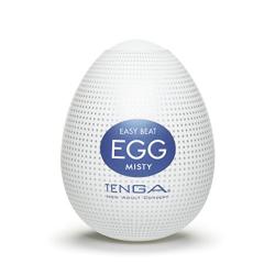 TENGA Easy Beat EGG Mens Portable Pleasure Masturber, Male Sleeve Stroker EGG-009 Misty