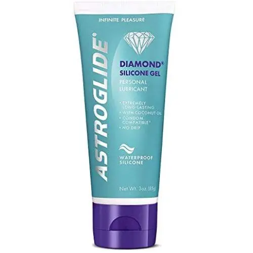 Astroglide Diamond, Premium Waterproof Silicone Gel Personal Lubricant, 3 oz. Astroglide Diamond, Premium Waterproof Silicone Gel Personal Lubricant, 3 oz.