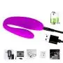 Donerty 12 Frequency U Shape Wireless Remote Control with Quiet Dual Motor Adult Toy for Women Couple