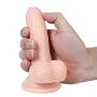 Realistic Mini Dildo, ANFEI 5.31 Inches Lifelike Mens Penis Flexible Cock Anal Sex Toys for Masturbation Beginners with Suction Cup Base, Vaginal G-spot and Anal Play, Convenient to Carry, Travel