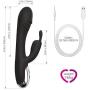 Manual Personal Massager for Relaxation,7 Modes,Black