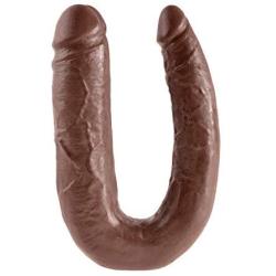 Pipedream King Cock L Double Trouble, Brown