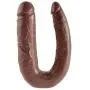 Pipedream King Cock L Double Trouble, Brown
