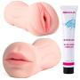 ZEMALIA Pocket Pussy Male Masturbator Cup Adult Sex Toys for Men 3D Realistic Blowjob Clitoris Vagina and Mouth Love Doll Pussey Masturbation Stroker for Intense Stimulation