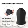 Rechargeable Vibrating Male Masturbator with 10 Vibration Modes, Oixgirl Handheld Sex Toy for Men Penis Training Tool for More Lasting Harder Stronger Erection