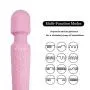 Wireless Hand held Electric Vibrating 8 Powerful vibemax speeds Frequency 20 Vibration Patterns Wand Magic Rechargeable Massager Therapy for Neck,Legs Pains & Sports Injury - Pink Mini Whisper Quiet Wireless Hand held Electric Vibrating 8 Powerful vibemax speeds Frequency 20 Vibration Patterns Wand Magic Rechargeable Massager Therapy for Neck,Legs Pains & Sports Injury - Pink Mini Whisper Quiet