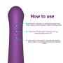 CHEVEN Clitoral Licking Tongue Vibrator, G Spot Clit Dildo Vibrators for Women with Oral Sex Fun & Vibration, Waterproof Clitoral G Spotter Nipple Stimulator Toys Adult Sex Toys for Women and Couples