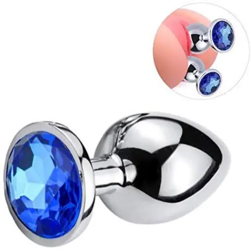 Stainless Metal Anal Butt Plugs Jewelry Anal Trainer Toys Fetish Kinky Sex Love Games Unisex Valentine s/Birthday Gift for Lover Romi (Big) Stainless Metal Anal Butt Plugs Jewelry Anal Trainer Toys Fetish Kinky Sex Love Games Unisex Valentine s/Birthday Gift for Lover Romi (Big)