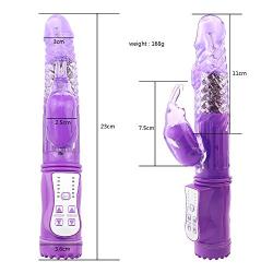 RYRYBH2848 Female Butterfly Lifelike Toys for Women - Large Size -Multi Speeds - Perfect Size & Party Gifts Powerful Real Feeling