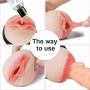 Male Masturbators Cup - Penthouse Ryan Ryans Double Sided Stroker Vaginal & Anal with Hyper Realistic, Pocket Pussy Adult Sex Toys for Men, Double Ends Male Masturbators Sex Toys