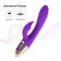 Wireless Handheld Muscle Roller Massage Tool - Relieves Deep Tissue Muscle Soreness and Exercise Recovery (Purple) (Purple)