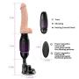 Automatic Thrusting Dildo Sex Machine for Women, Remote Control, Adjustable Angle Bracket Power Sucker Realistic Vibrating Dildo Masturbation Machine