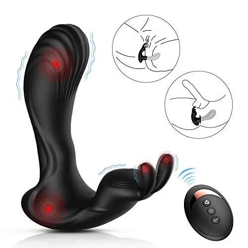 Adorime Vibrating Prostate Massager with Bunny Ears, Powerful Dual Stimulation Anal Sex Toy, Wireless Remote Control G-Spot & Clitoral Vibrator for Women and Couples - 10 Vibration Patterns Adorime Vibrating Prostate Massager with Bunny Ears, Powerful Dual Stimulation Anal Sex Toy, Wireless Remote Control G-Spot & Clitoral Vibrator for Women and Couples - 10 Vibration Patterns