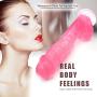 HUOLA 9.1" Beginner Slim Slender Realistic Shaft Toy for Suction Cup