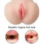 Sex Doll Male Masturbator 3D Realistic Sex Toy Lifelike Torso Breast Butt Tight Vigrin Pussy Mini Masturbators Love Dolls for Man (Flesh)