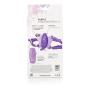 CalExotics Original Venus Butterfly Vibrator 2 – Hands Free Strap On Personal Massager – Adult Fun Sex Toys for Couples - Purple