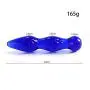 Double-Ended Glass Wand Huge Smooth Medical-Grade Crystal Stick for Women Men Double-Ended Glass Wand Huge Smooth Medical-Grade Crystal Stick for Women Men