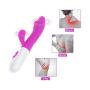 G-spot Vibrators with 30 Vibration Modes Rabbit Vibrator Upgraded Silicone Clitoris Stimulation for Women Couples Sex Toys