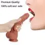 Lfcmf 8.46 Inch Double Layer Hardness Liquid Silicone Realistic Soft-Ďîldɔ Relax Massage Wand Female Toys Lfcmf 8.46 Inch Double Layer Hardness Liquid Silicone Realistic Soft-Ďîldɔ Relax Massage Wand Female Toys