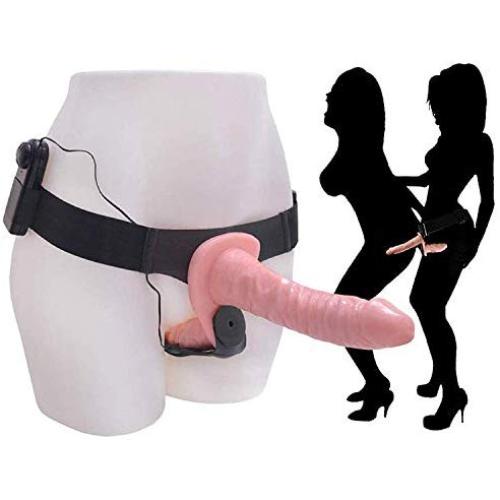 Female Dormitory Training Exercise Toys - Adjustable Placement Penis with Black Underwear Female Lesbian with Wearable Massager Adult Toys Fun Furniture - Honey Play Massager - (6.5 inches - 3.7 inche