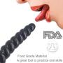 Romi Super Long Thick Anal Beads Anal Plug Thread Masturbation Device Large Model Butt Plug Dildos Massager G-Spot Stimulating Orgasmic For Man Woman and Couples Sex Toys