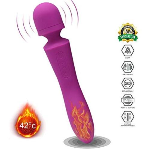 Electric Rechargeable Waterproof Family Health Handheld Sports Massage Equipment and Gifts… (Navy Purple)
