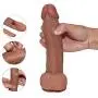 LFLZCP 8.26 inch Soft and Bendable Hands-Free PVC Wand Female Relaxation Toy - Brown LFLZCP 8.26 inch Soft and Bendable Hands-Free PVC Wand Female Relaxation Toy - Brown
