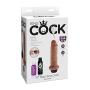 Pipedream Products King Cock 6 Inch Squirting Cock, Tan