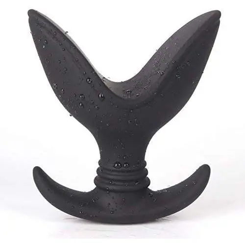 xinYxzR Silicone Anal Dilator Opening Butt Expander Speculum Anal Plug Unisex Sex Toy Black xinYxzR Silicone Anal Dilator Opening Butt Expander Speculum Anal Plug Unisex Sex Toy Black