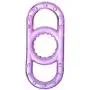 GUANGSHAN 1Pc Stretchy Medical Silicone Three Cages Co~ck Ring Ere~ction Prolong Pe~NIS Extension Relay Eja~culation Séx Toys for Adult