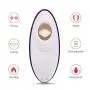 Adorime Clitoral Stimulator with Tongue Vibrator, Powerful Multi Speed Clit Vibrator with Heatable Silicone Tongue for Clitoris and Nipples Stimulation, Sturdy Oval Case, Removable Silicone Rim Adorime Clitoral Stimulator with Tongue Vibrator, Powerful Multi Speed Clit Vibrator with Heatable Silicone Tongue for Clitoris and Nipples Stimulation, Sturdy Oval Case, Removable Silicone Rim