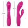 G Spot Rabbit Personal Dildo Vibrator - Silicone Clitoris Vagina Stimulator Massager Adult Sex Toys for Women Couples G Spot Rabbit Personal Dildo Vibrator - Silicone Clitoris Vagina Stimulator Massager Adult Sex Toys for Women Couples