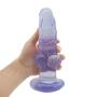 HPPYTS Soft Personal Relax Massager Comfortable Small Training Expander Insert Toys Stǐck Strong Suction Cup- Blue of Love