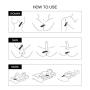 YHNNDA Clitoral Vibrator,Bullet Vibrator Vagina Nipple Stimulator Rechargeable for Travel - 10 Modes Portable Waterproof Bullet Mini Clitoris Massager Sex Toys for Adult Couple Play