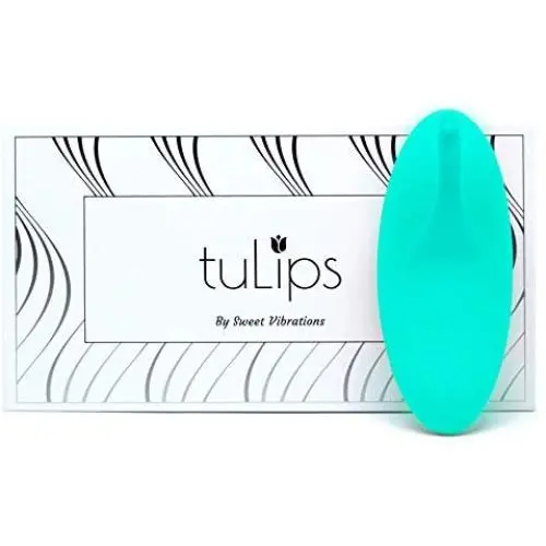 Tulips - Complete Clitoris Vibrator - Sex Toy with 10 Settings for Women and Couples, Waterproof, Body Safe Silicone, Rechargeable, Quiet, by Sweet Vibrations (Mint) Tulips - Complete Clitoris Vibrator - Sex Toy with 10 Settings for Women and Couples, Waterproof, Body Safe Silicone, Rechargeable, Quiet, by Sweet Vibrations (Mint)