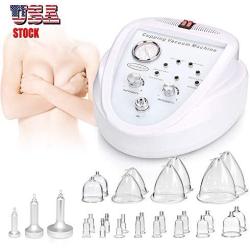 Portable Breast Enlargement Vacuum Pump Body Massager Lymph Drainage Anti-Cellulite Scraping Cupping Therapy Beauty Enlargement Machine