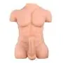 Selani Silicone Skin Sex Doll Male Body Torso for Women 3d Realistic Male Dildo