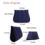 Inflatable Sexy Pillow,Portable Chair/Pillow/Lounge Aid Cushion Triangle Wedge Adult Couple Game Toy (Magic Cushion) (1)