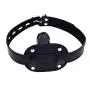 Mouth Gag Leather Mask Hood - Soft Silicone Adjustable Strap-On Lockable Belt Penis Dildo Mouth Gag Durable BDSM Sex Toy Adjustable for Couples (Long Mouth Gag(3.9inch), Black) Mouth Gag Leather Mask Hood - Soft Silicone Adjustable Strap-On Lockable Belt Penis Dildo Mouth Gag Durable BDSM Sex Toy Adjustable for Couples (Long Mouth Gag(3.9inch), Black)