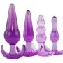 Oolong Purple Four Pieces Set of Pull B-EADS for Women