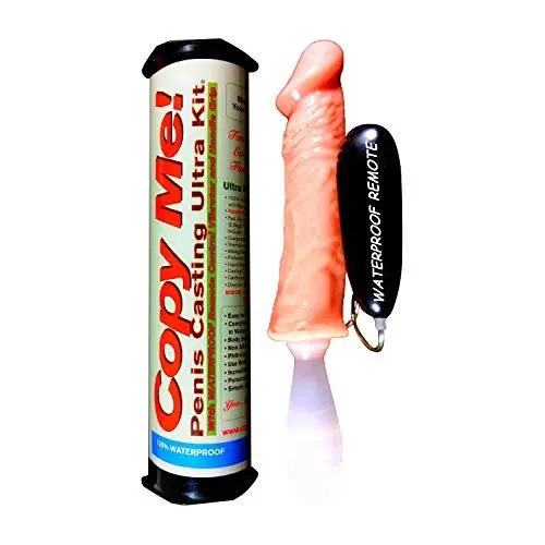 Copy Me! Penis Casting Ultra Kit with Waterproof Remote Control Vibrator, Handle Grip,Light Skin Tone Copy Me! Penis Casting Ultra Kit with Waterproof Remote Control Vibrator, Handle Grip,Light Skin Tone