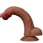 Soft Silicone 8.27 inch Dual Density Massage for Personal Relax Massage Toy