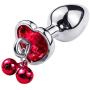 Batyuery Luxury Metal Butt Toys Heart Shaped Amal Trainer Jewel Butt S&M Amal Plugs Woman Men Six Gifts Things for Beginners Couples Stimulation Enhancer