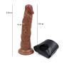 G-aouZhi 7.87 Inch Perfect Large Size Real Touch Wearable SE Toy with Realistic Simulate D`idlo for Women Male G`ày Partner Strap Waist Massaged Relax Body PVC Tool Easy to Clean
