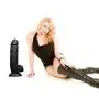 Personal Massager 9.25 Inch Mǎssager Toy Soft and Sáfe Réal Feel with Suction Cup Dilos for Sèx Women Sold only by&quotMrs Ma" (Color : Black)