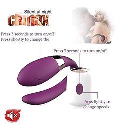 OYSYLOVE Wireless USB Rechargeable Remote Control Toys Invisible Wearable Powerful Butterfly-Massage