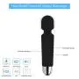 Wand Massager Wireless Handheld 8 Powerful Speeds 20 Modes Personal Portable Rechargeable Mini Magic Vibrating for Body Back Neck Shoulder Wand Massager Wireless Handheld 8 Powerful Speeds 20 Modes Personal Portable Rechargeable Mini Magic Vibrating for Body Back Neck Shoulder