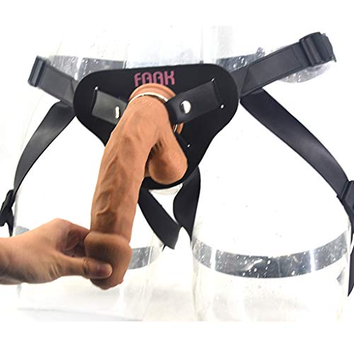 Stráp ǒn Hárněss Waterproof Portable Wearable Wand Massager Personal Massager Hands-Free Play Suitable for Beginners ღ-CD-20