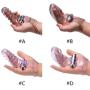 WEISHA Female Strap-on Finger Glove Massager Relax Toys for Women