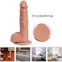 X-R 8.66 Inches Lifelike Dildo Automatic Telescoping 10 Frequency Electric Vibrating Mode Happy Rod for Woman Sunglasses Soft Comfortable Waterproof Safety
